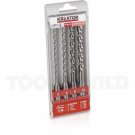 Kreator KRT012602 SDS Plus Hammerborsæt 4 dele 5-10 mm