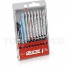 Kreator KRT041090 Stiksavklingesæt 10 dele