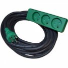 Wexim Kabelsæt 5540 230V med trestikdåse 3x1,5mm 10m