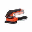PowerPlus Slibemus 20 Volt + 10 stk. papir (Uden batteri)