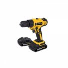 PowerPlus Skruemaskine 18 Volt LI-ION + 2 batterier