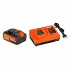 PowerPlus POWDP9064 Batteri 40 Volt inkl. oplader 20/40 volt