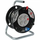 Brennenstuhl Kabeltromle 40 meter med 4 udtag
