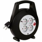 HERO Kabeltromle mini 20 meter 4 udtag