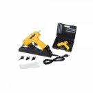 PowerPlus Limpistol opladelig i kuffert og 6 lim