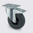 Tente 3477PVR200P63 Drejeligt transporthjul med bremse, 200 mm