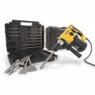 PowerPlus Borehammer i kuffert + 17 dele 5J/1500 W