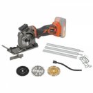 PowerPlus Dyksav 20V Ø 89 mm + 6 tilbehør