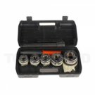 HERO 3248-005 Rørgevindsæt 6 dele 1/4 - 1-1/4