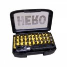 HERO 336-320 Bitssæt 32 dele - med skralde