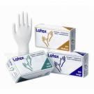 Abena 680.10 pudret engangshandske pk á 100 stk Handske Latex str. 8-9 Large